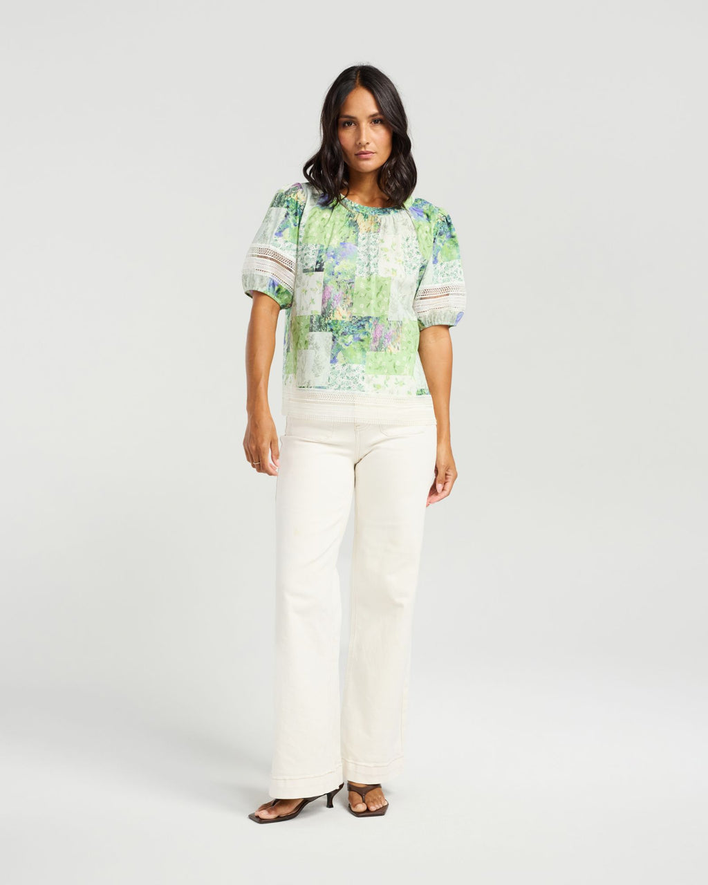 Paige Top-Botanical Patch