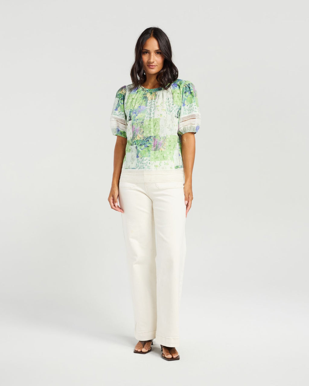 Paige Top-Botanical Patch