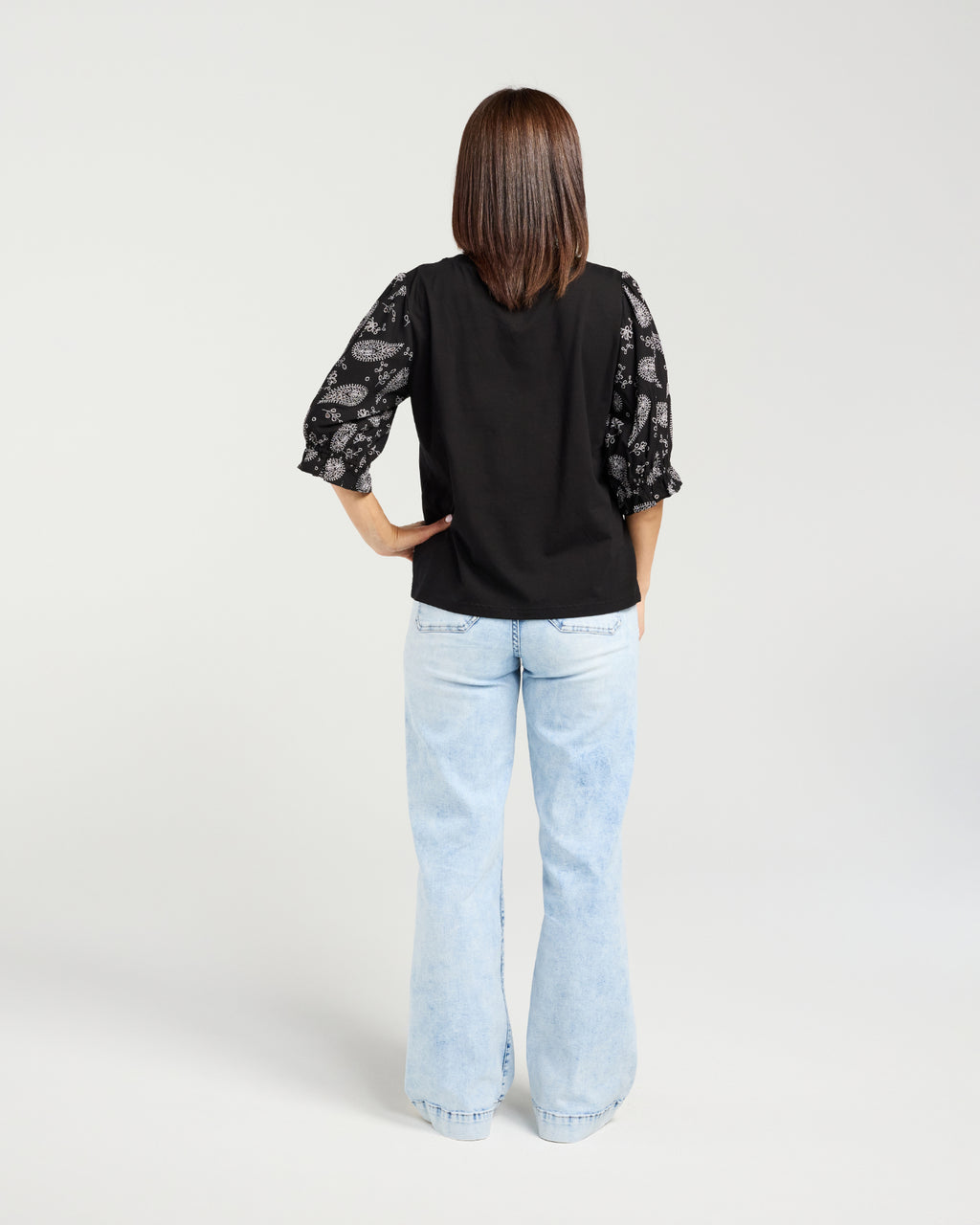 Amber Top-Black