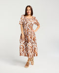 Fallon Dress-Bronze Mist