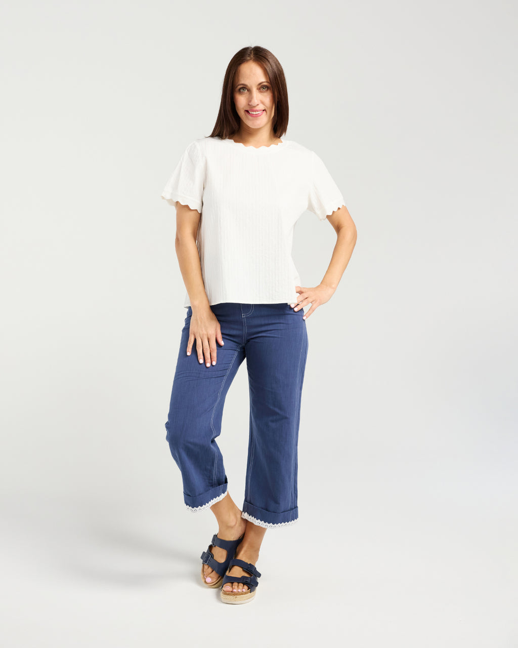 Alma Top-White