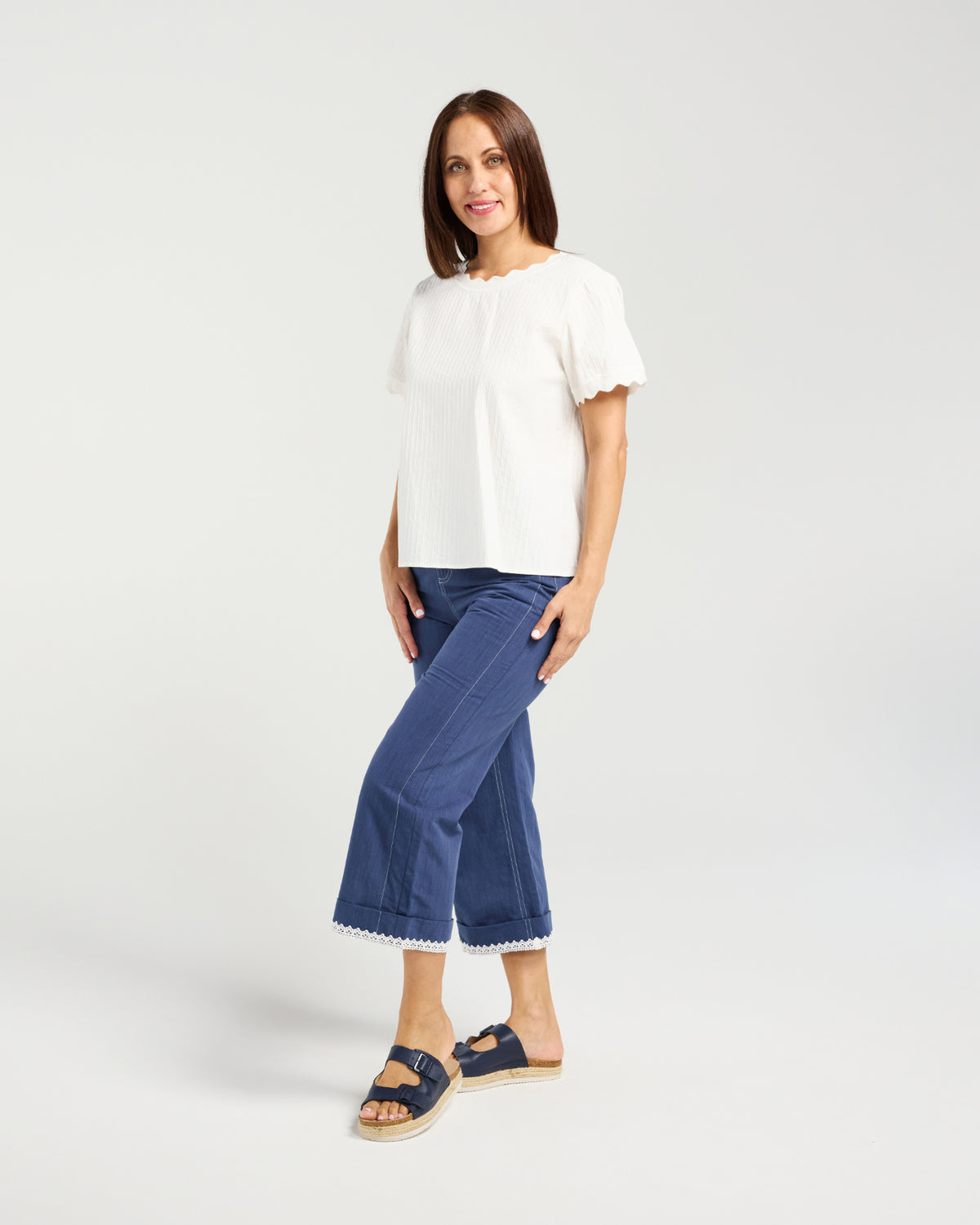 Alma Top-White