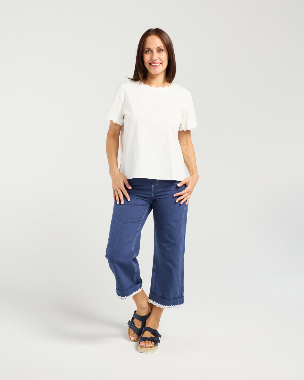 Alma Top-White