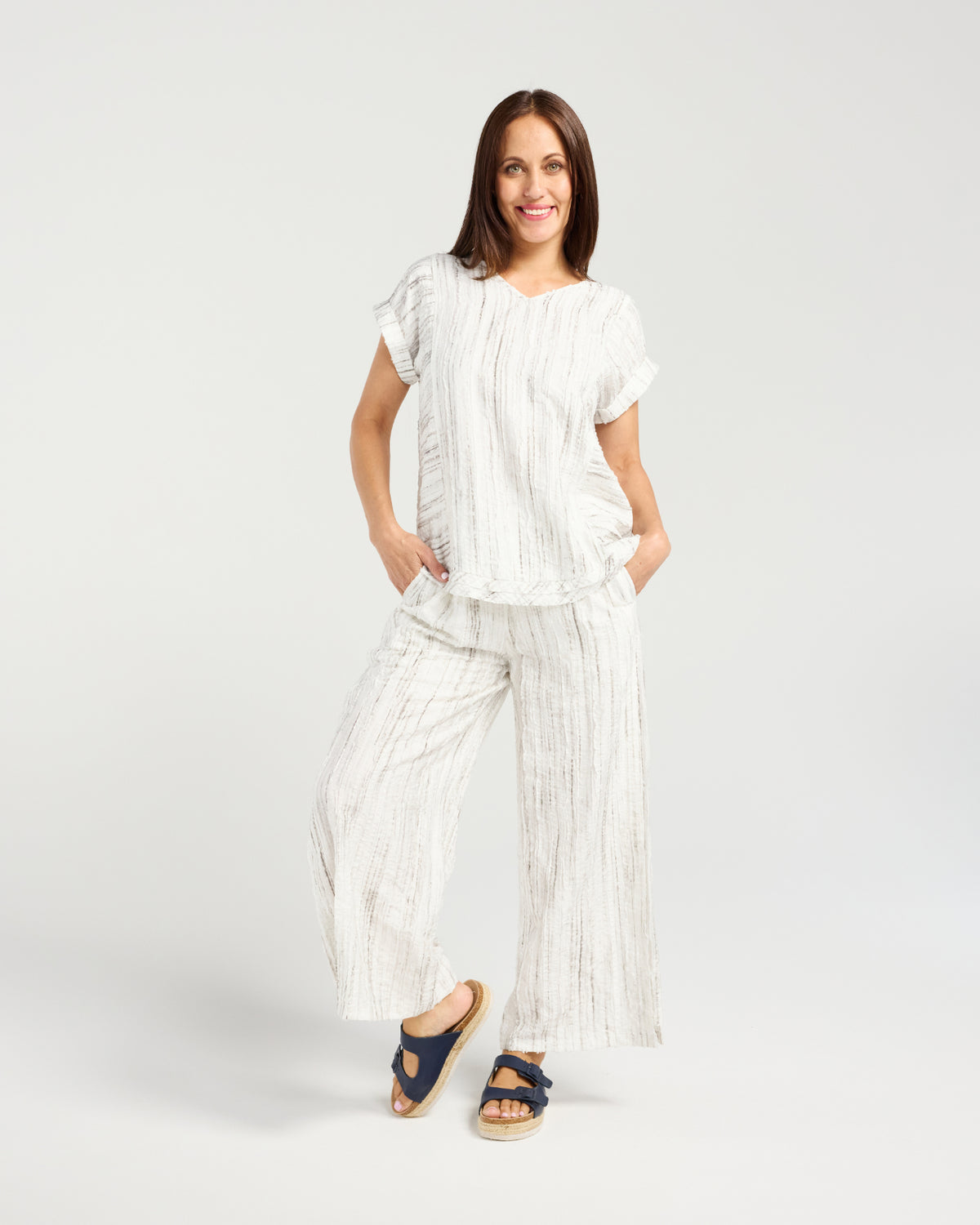 Hannah Top-White