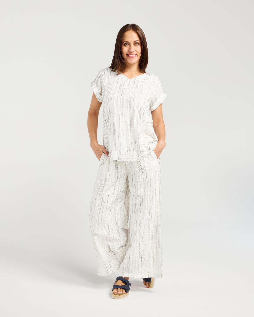 Hannah Top-White