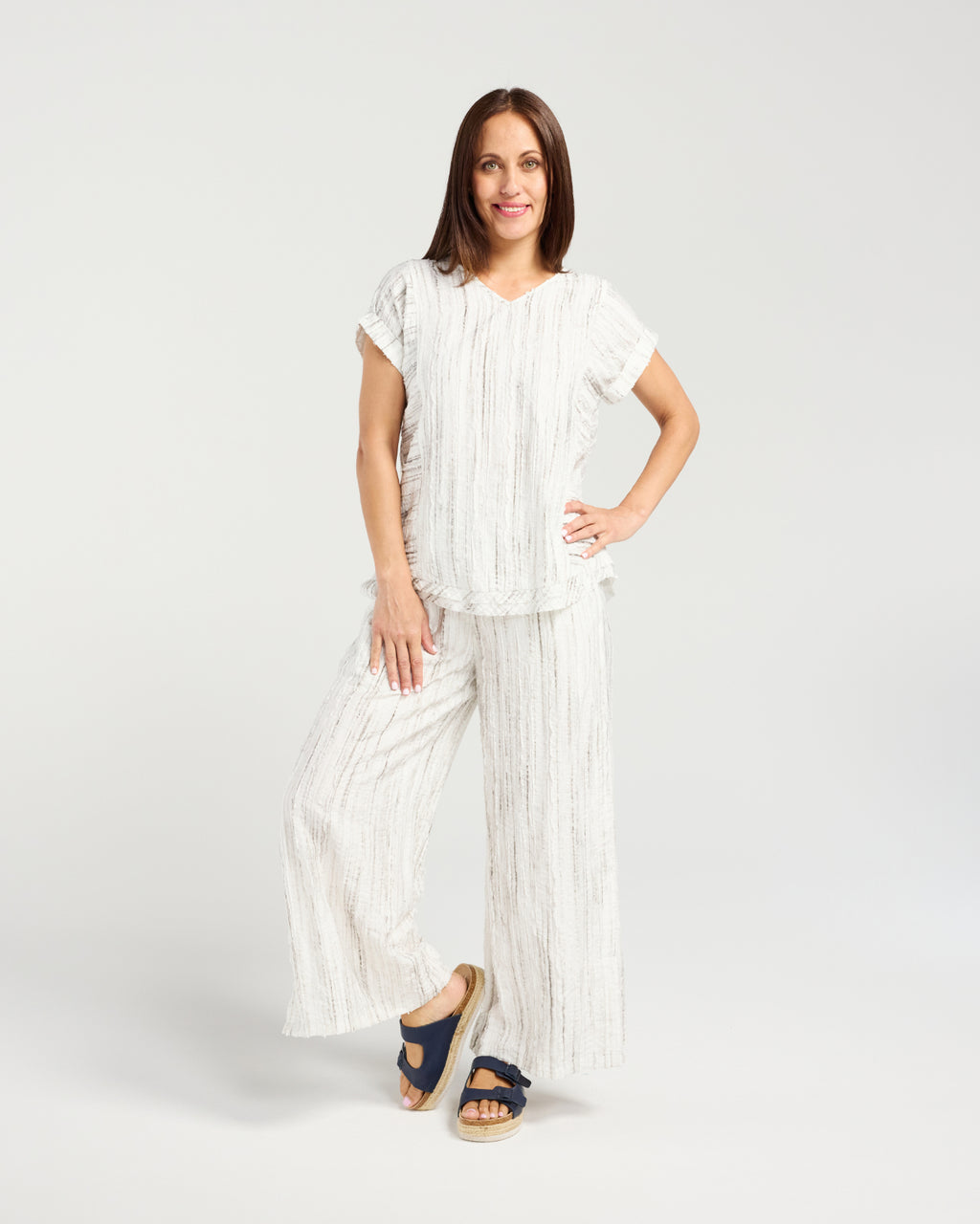Hannah Top-White
