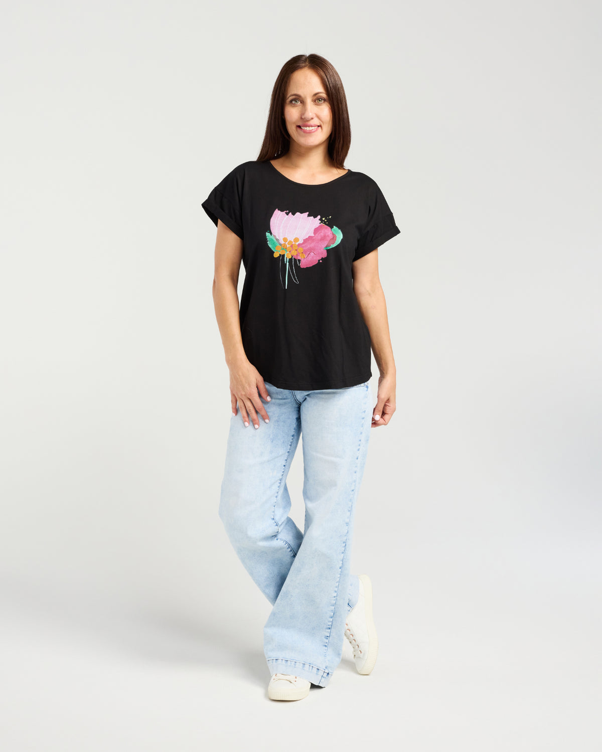 Amelia Top-Black