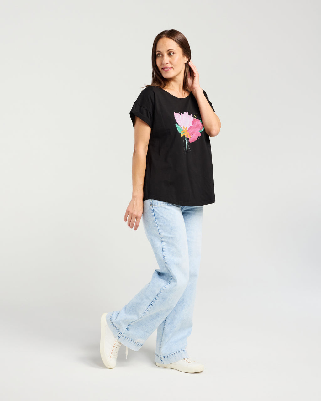 Amelia Top-Black