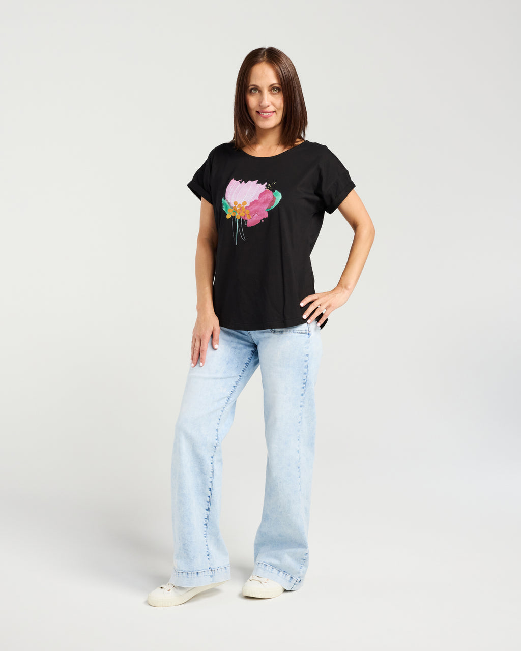 Amelia Top-Black