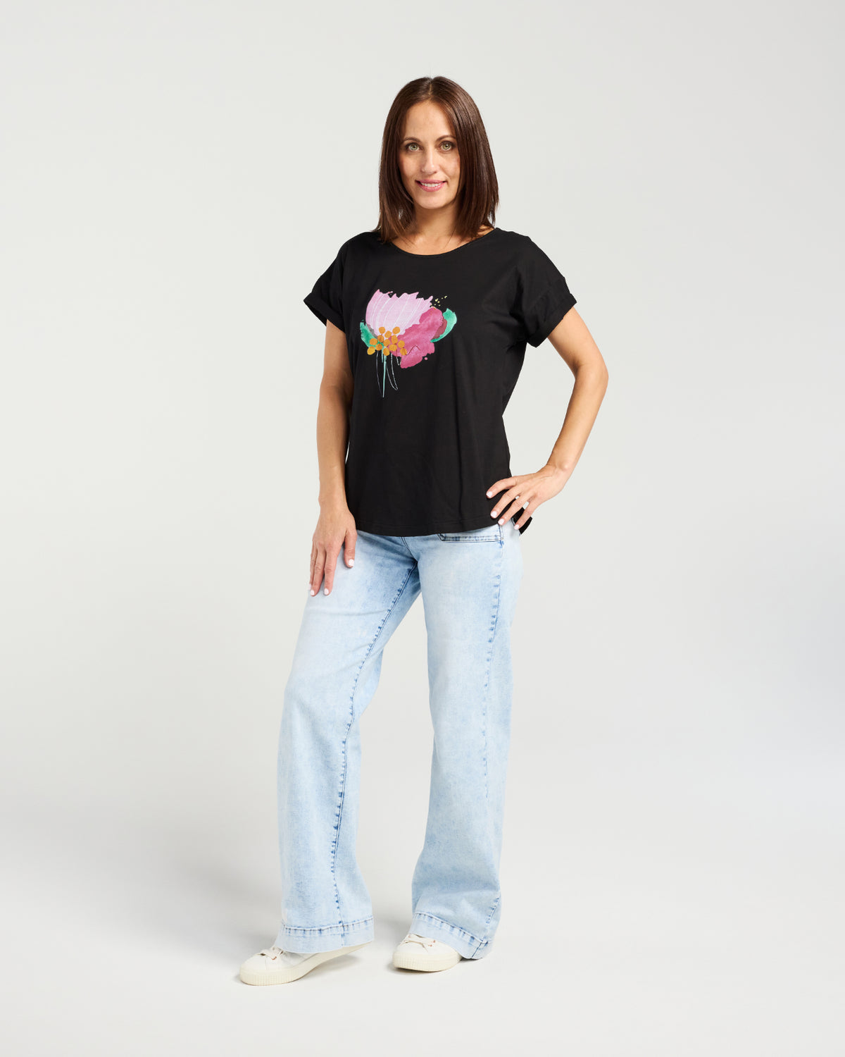 Amelia Top-Black