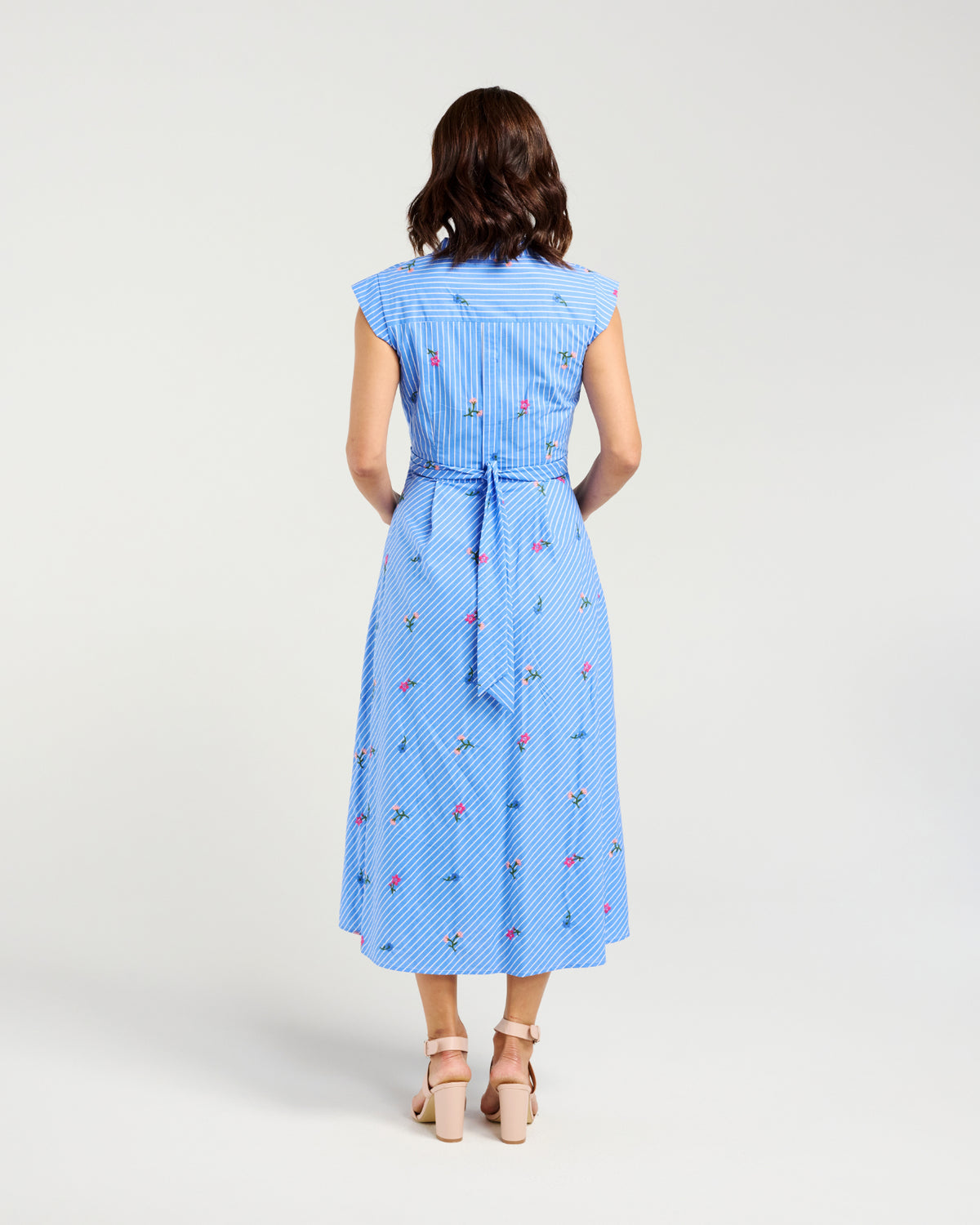 Mila Dress-Spring Stripe