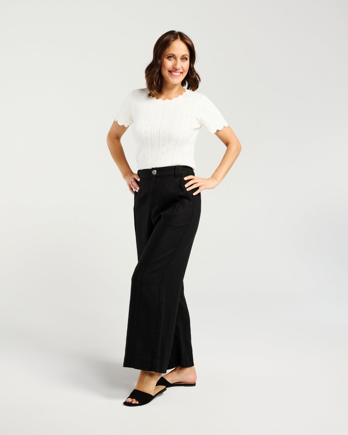 Isolde Pant-Black