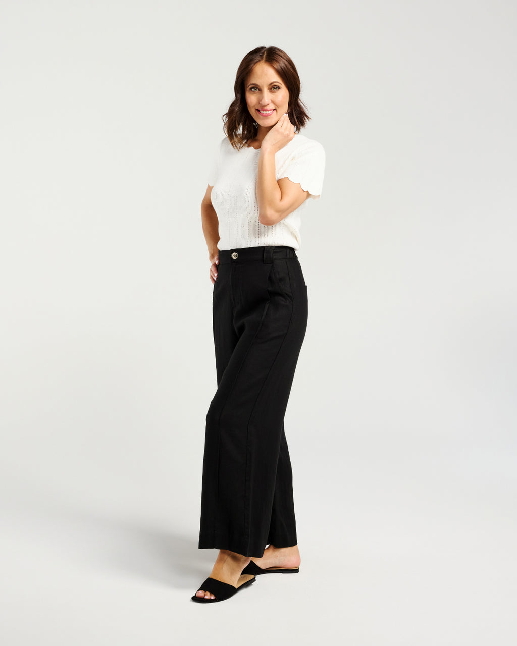 Isolde Pant-Black