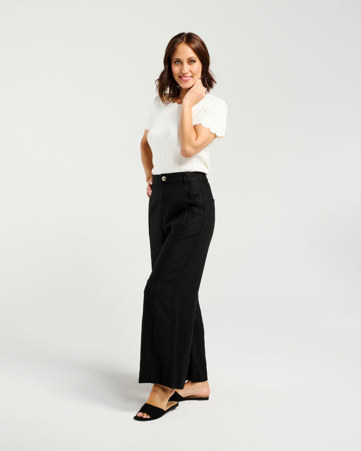 Isolde Pant-Black