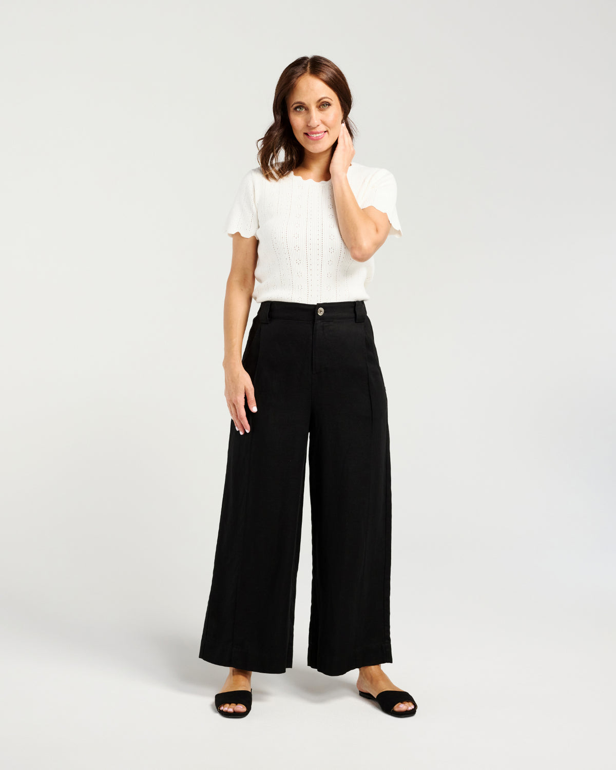 Isolde Pant-Black