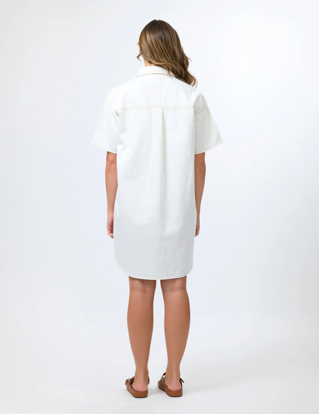 Dawn Dress-Ecru