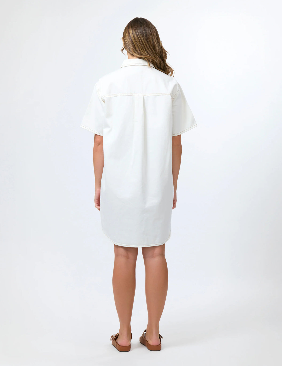 Dawn Dress-Ecru