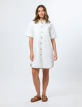 Dawn Dress-Ecru