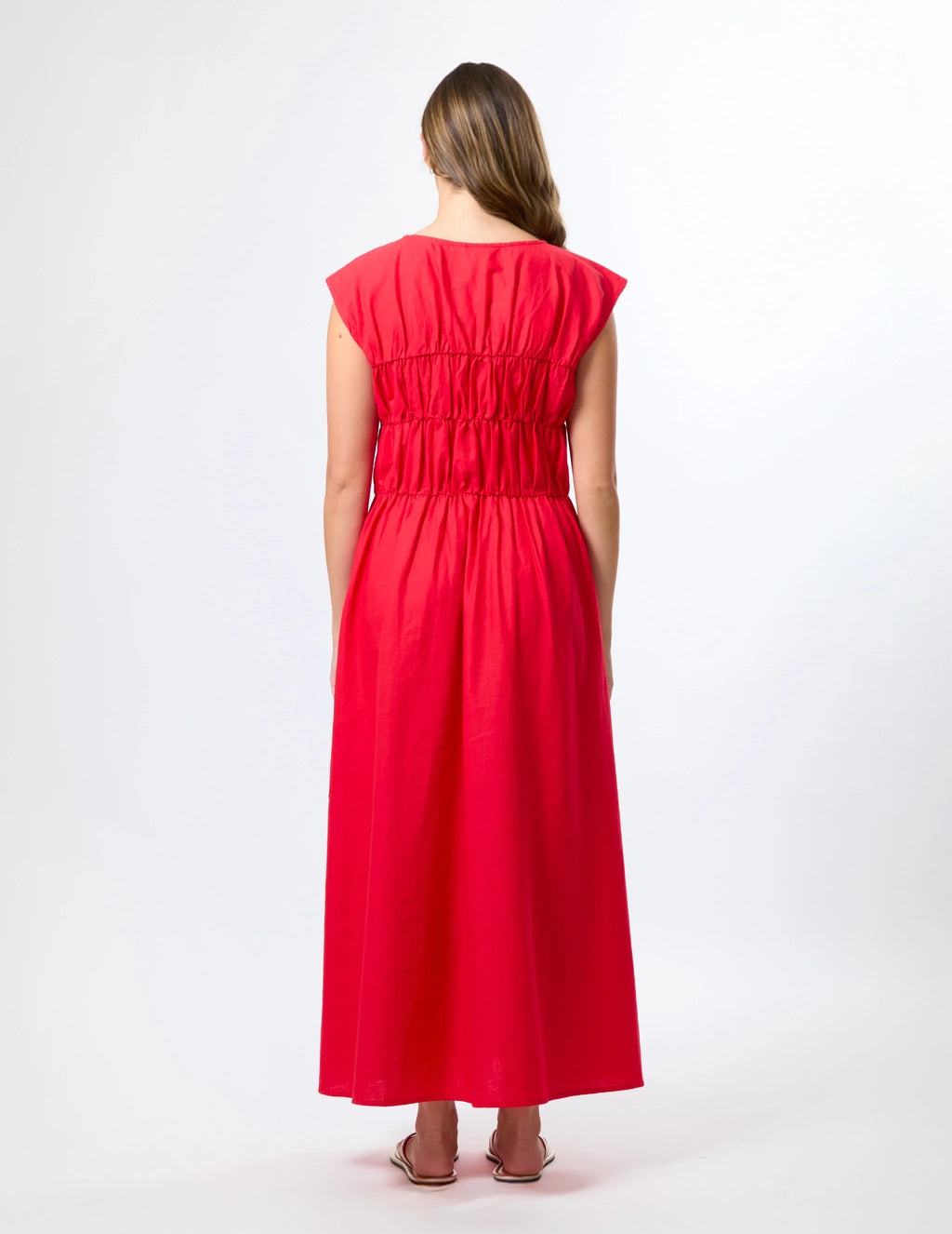 Natalie Dress- Scarlet