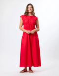 Natalie Dress- Scarlet