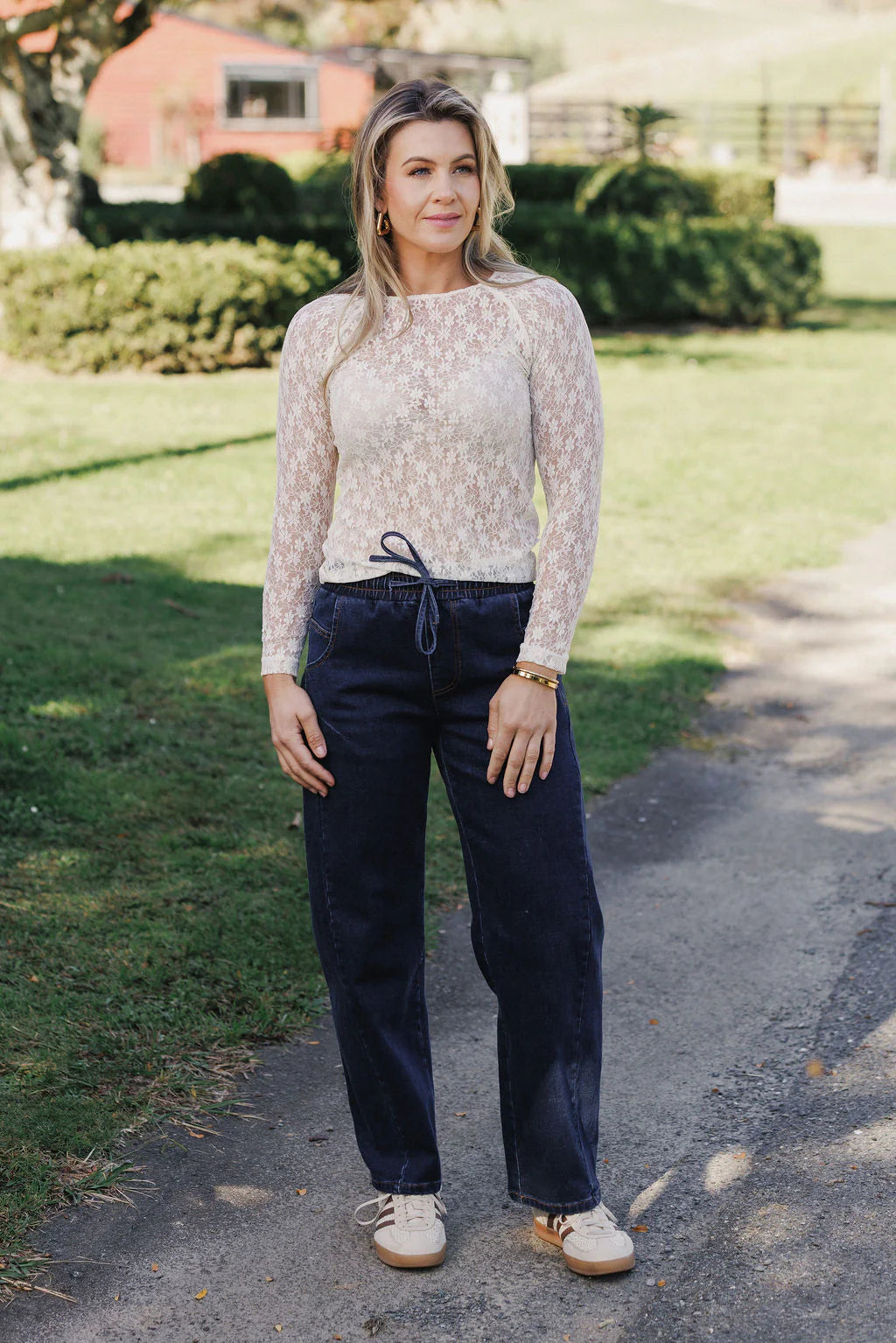 Knox Long Sleeve- Lace