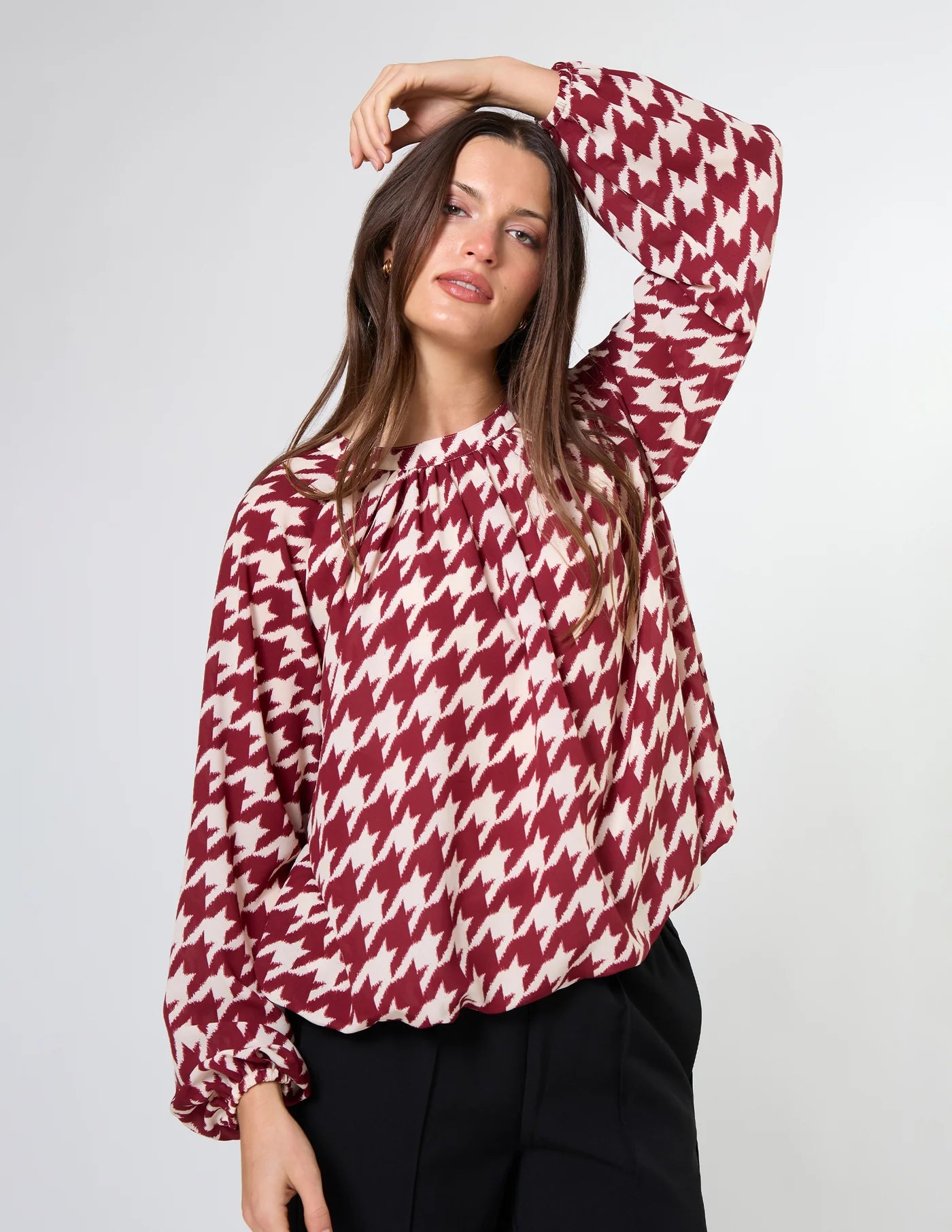Lou Blouse Syrah Hounds