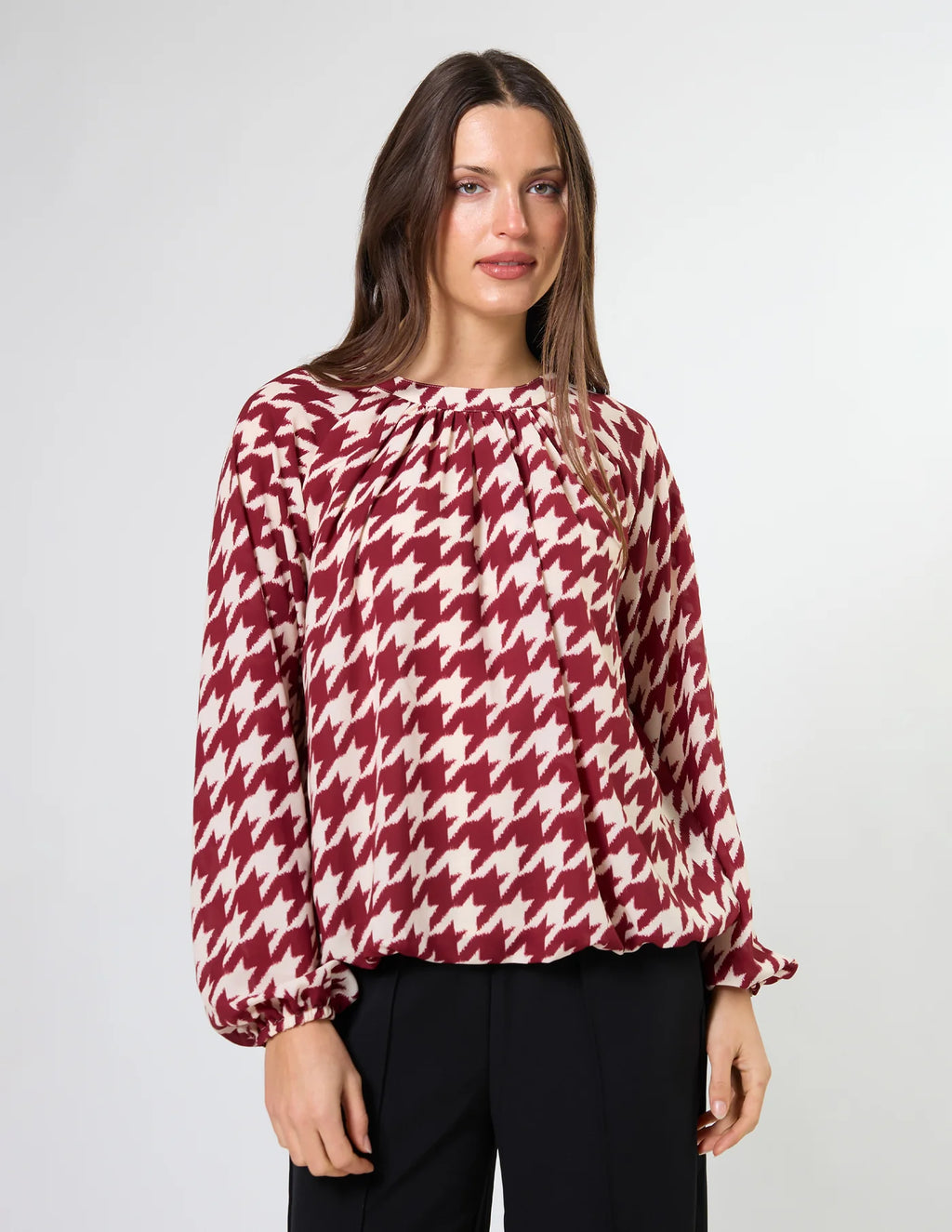 Lou Blouse Syrah Hounds