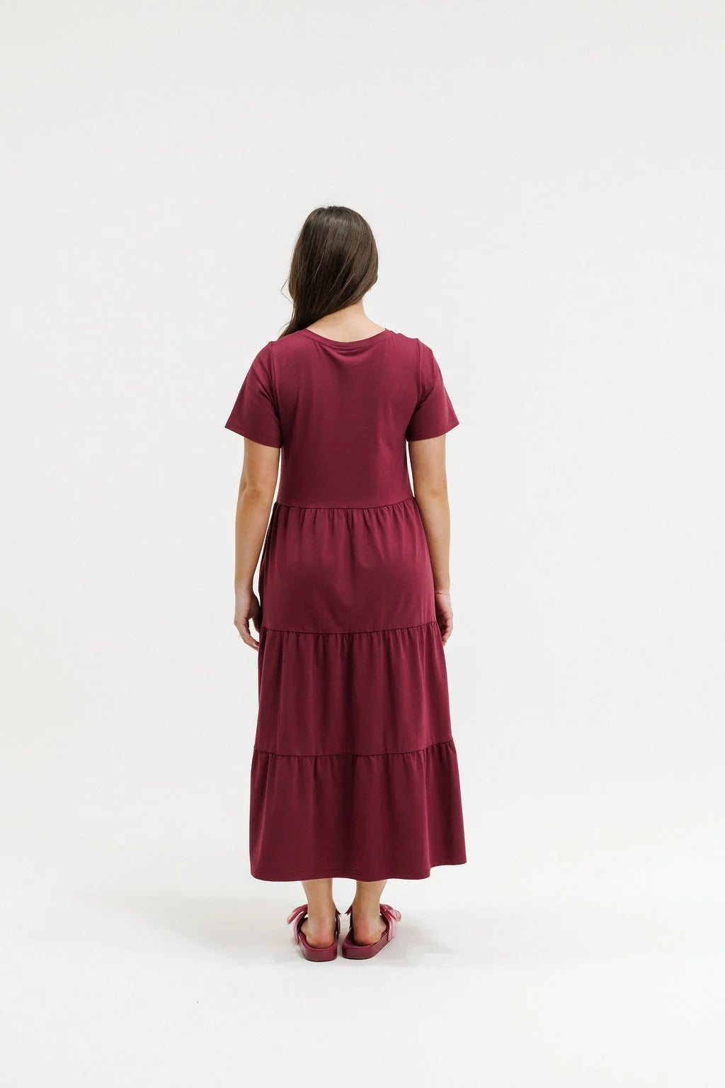 Kendall Dress- Merlot