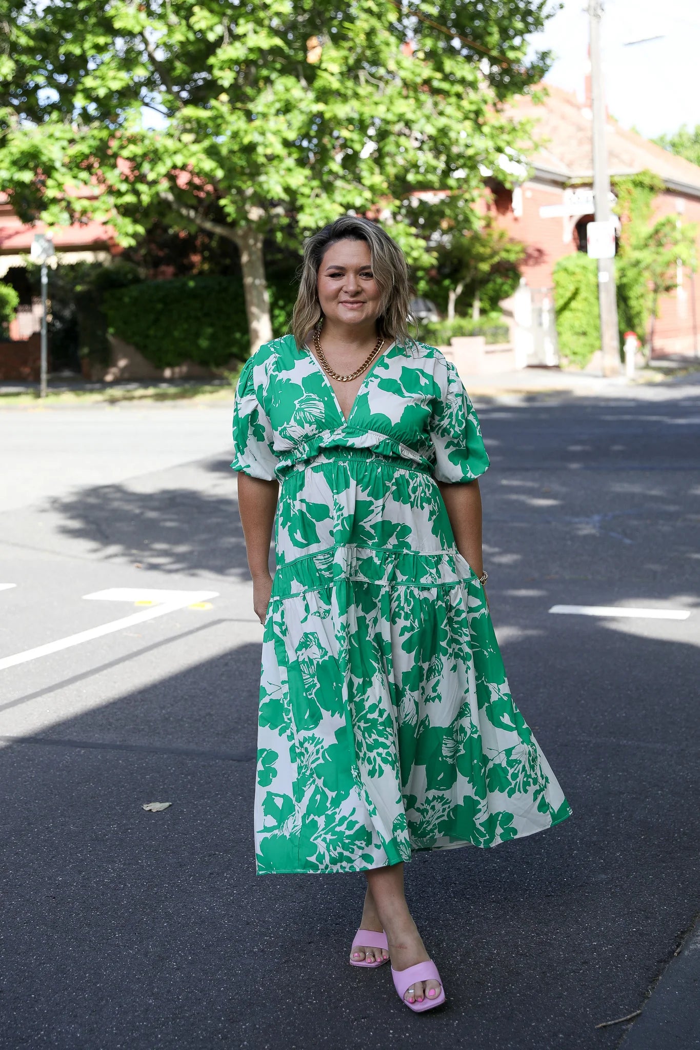 Lyn Dress | Green
