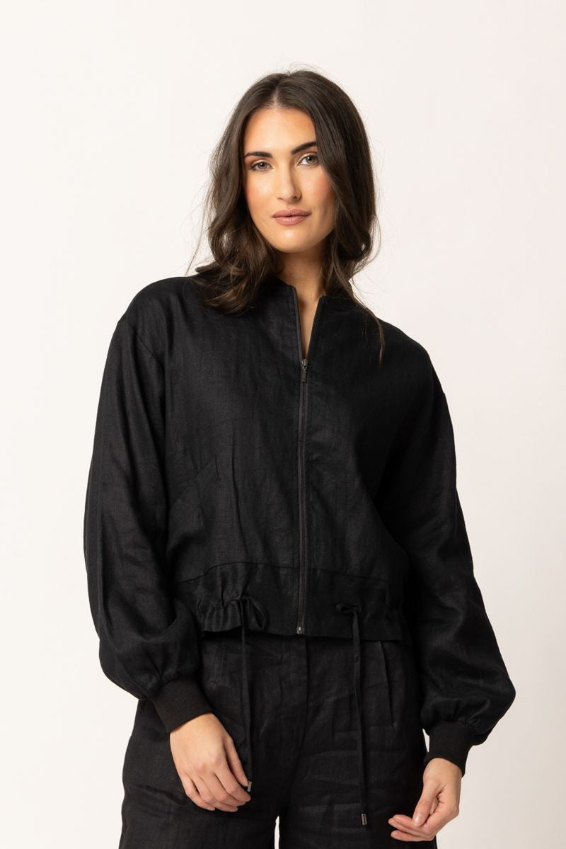 Keen Jackets- Black Linen