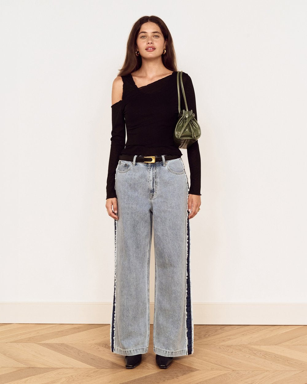 Gaia Layered Mesh Top (Black)
