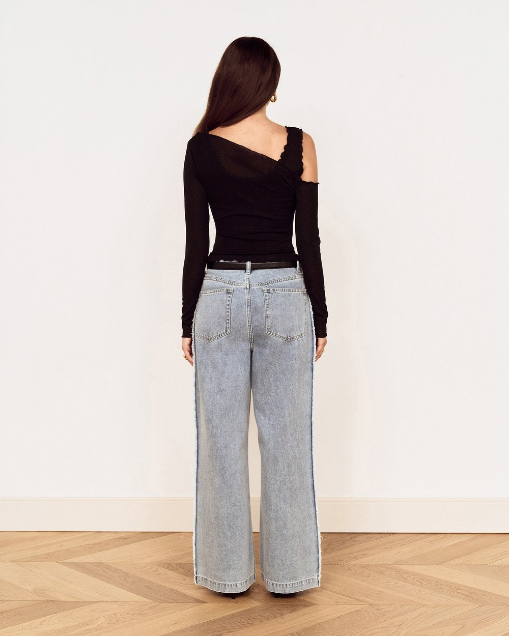 Gaia Layered Mesh Top (Black)