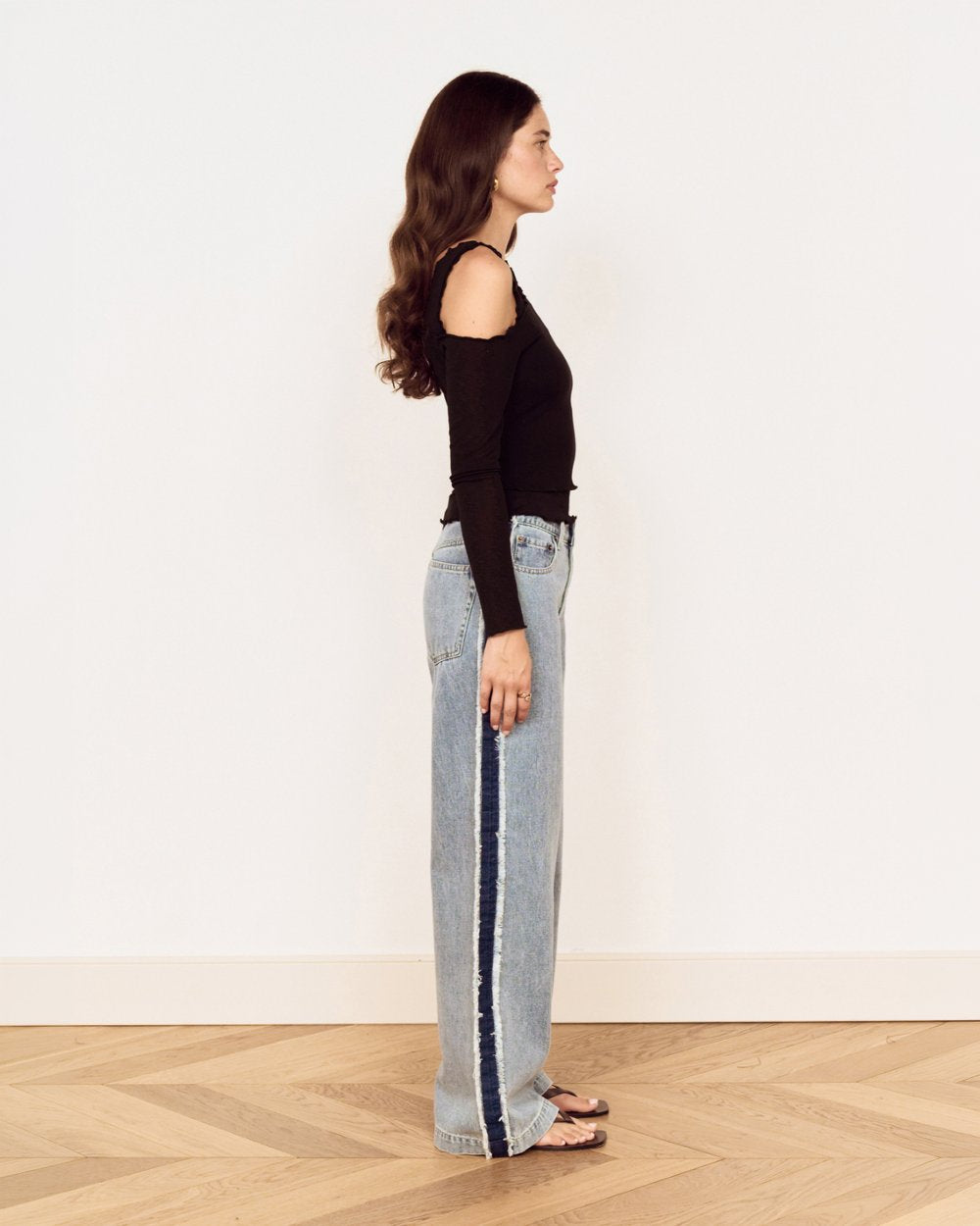 Gaia Layered Mesh Top (Black)