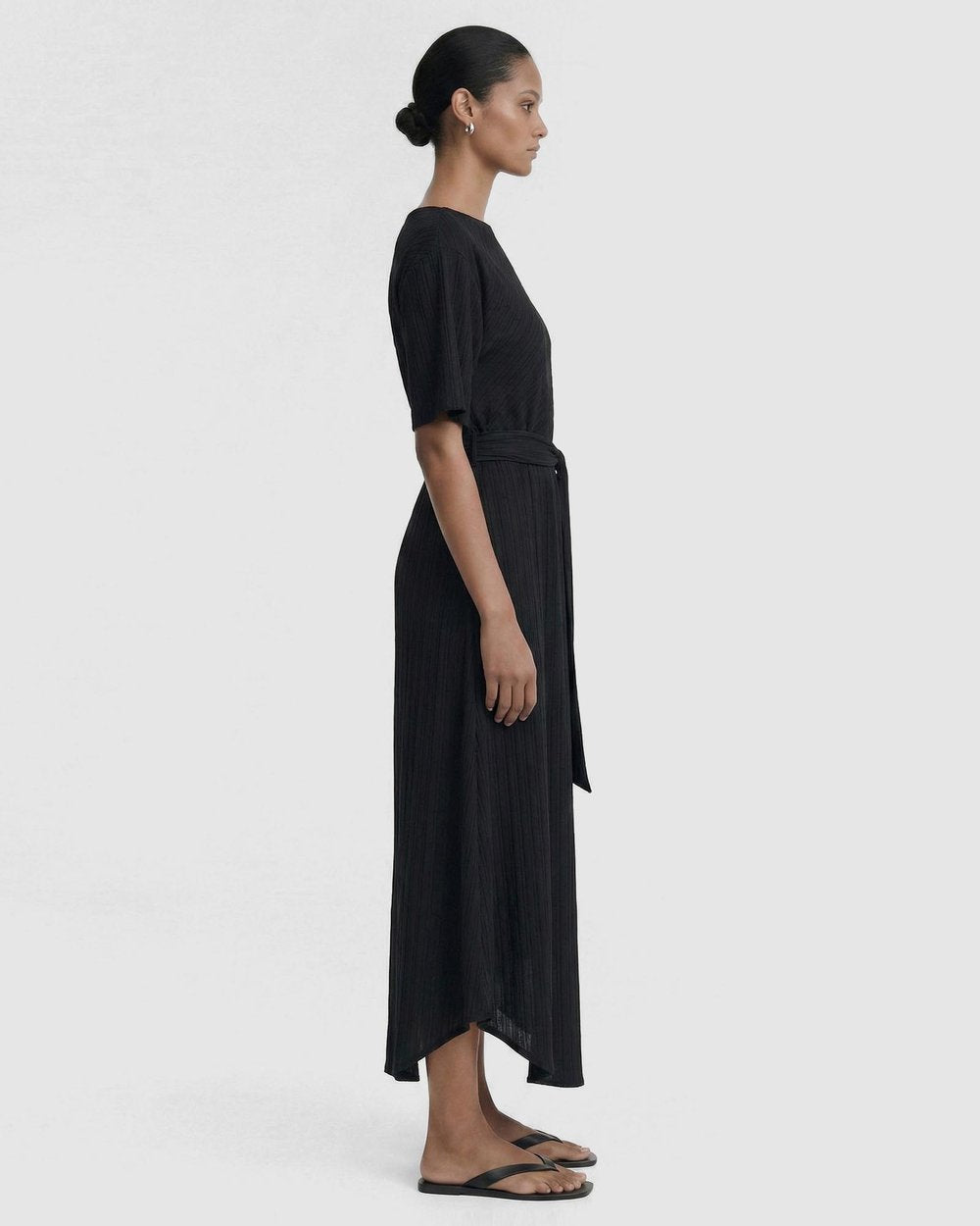 Seren Midi Dress (Black)