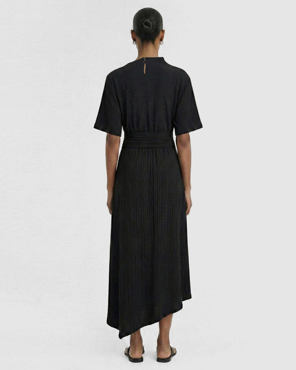 Seren Midi Dress (Black)