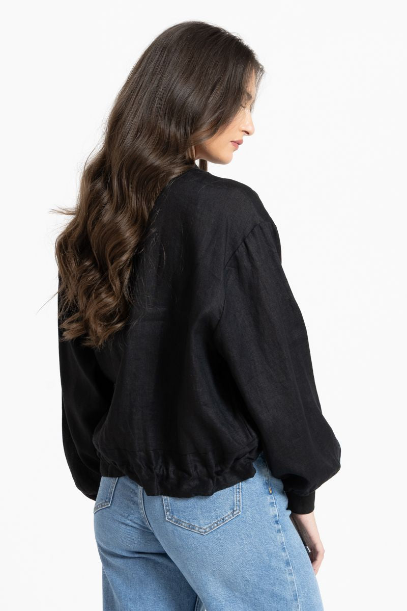 Keen Jackets- Black Linen