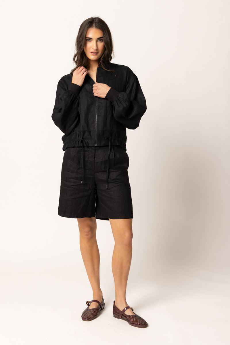 Keen Jackets- Black Linen