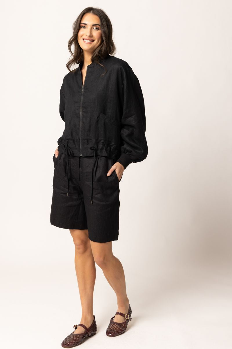 Keen Jackets- Black Linen