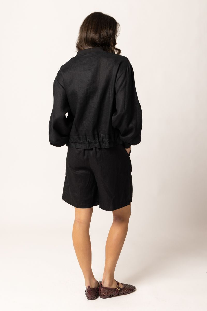 Keen Jackets- Black Linen