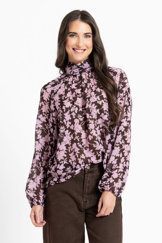 Love Note Blouse - Lilac Whisper