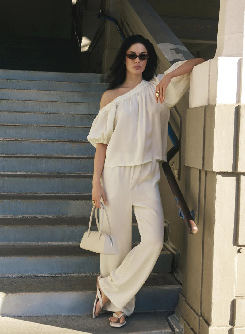 Mercer Blouse-Ivory
