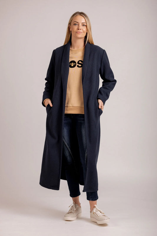 Luca Coat - Navy