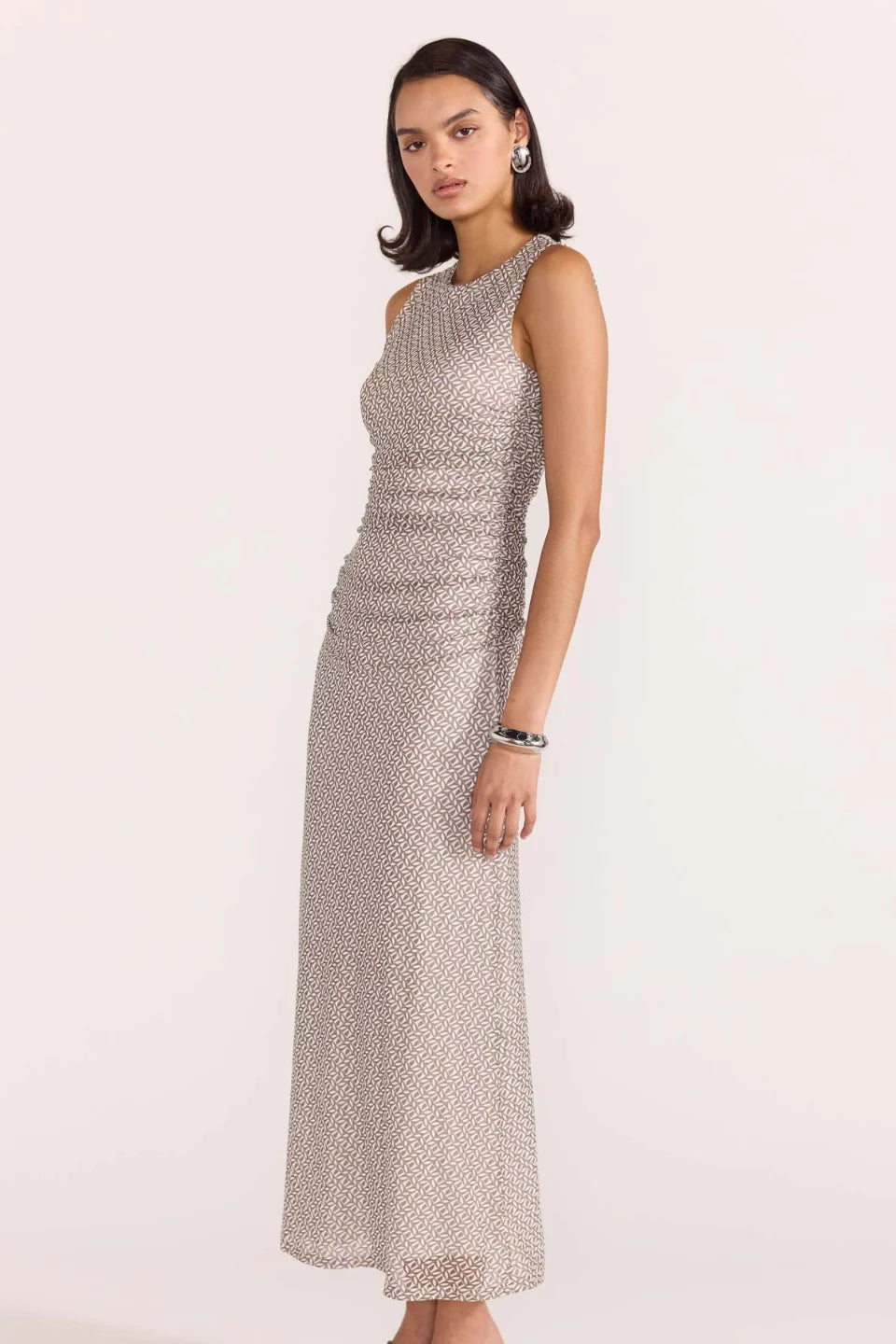 Noa Mesh Maxi Dress