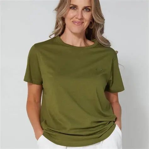 Stella & Gemma Ace Tee Khaki