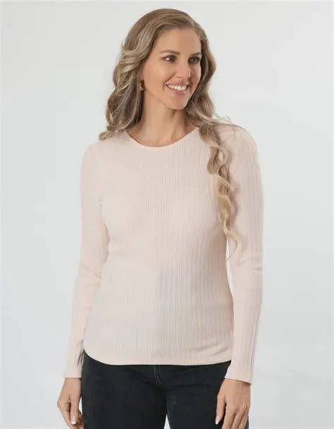 Holiday Top - Blush