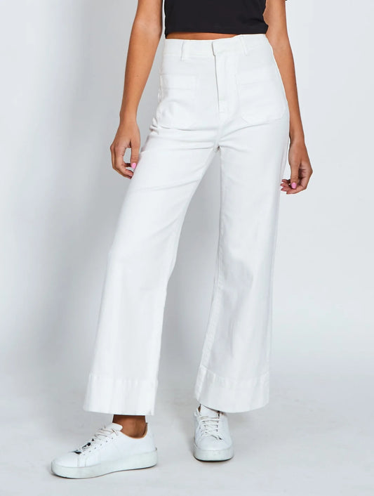 Milan Flare Jean - White