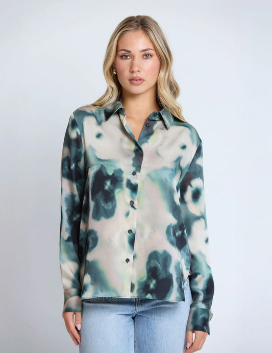 Louisa Blouse - Olive Grove