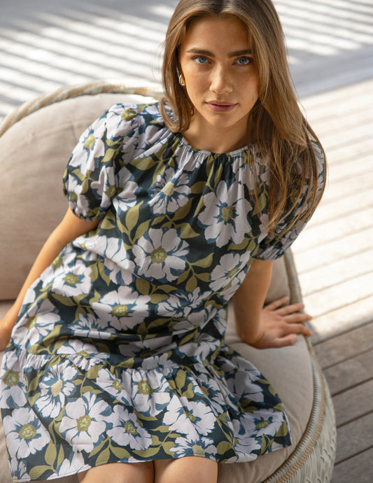 Isla Dress - Nightfall in Giverny
