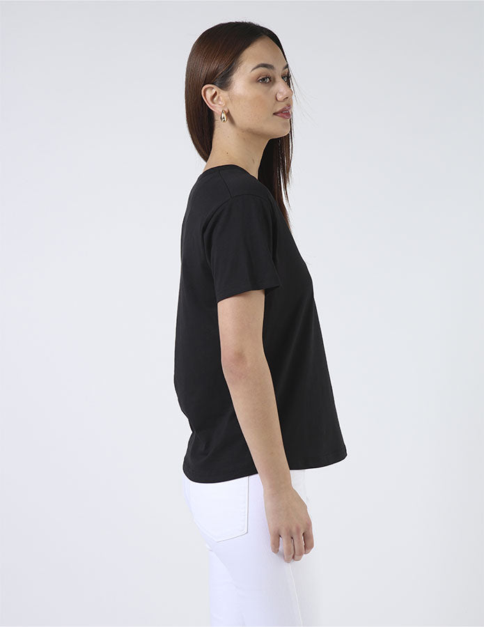 Villa Tee | Black Champagne and French Fries