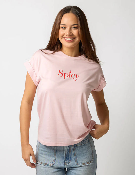 Ace Tee -Pink Spicy